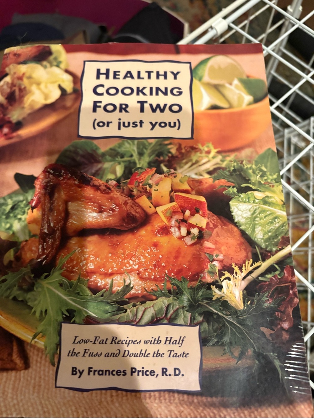 Healthy Cooking For Two by Frances Price - Green Cover Cookbook